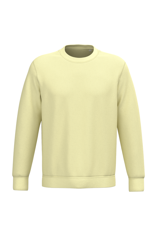 Sweatshirt Ecológica com Decote Redondo Unissexo-Citrino Limão-2XS-RAG-Tailors-Fardas-e-Uniformes-Vestuario-Pro