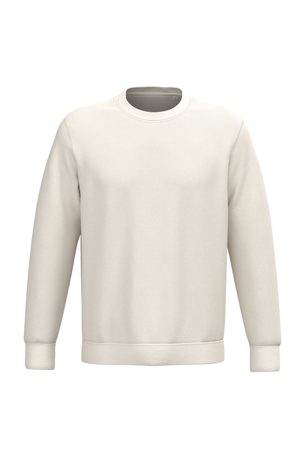 Sweatshirt Ecológica com Decote Redondo Unissexo-Marfim-2XS-RAG-Tailors-Fardas-e-Uniformes-Vestuario-Pro