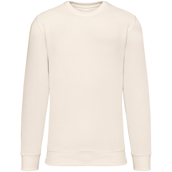 Sweatshirt Ecológica com Decote Redondo Unissexo-Natural Cru-2XS-RAG-Tailors-Fardas-e-Uniformes-Vestuario-Pro
