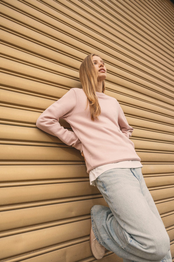 Sweatshirt Ecológica com Decote Redondo Unissexo-RAG-Tailors-Fardas-e-Uniformes-Vestuario-Pro