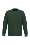 Sweatshirt Ecológica com Decote Redondo Unissexo-Verde Floresta-2XS-RAG-Tailors-Fardas-e-Uniformes-Vestuario-Pro