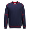 Sweatshirt Essential 2 tons-Marinho/Vermelho-L-RAG-Tailors-Fardas-e-Uniformes-Vestuario-Pro