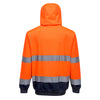 Sweatshirt Iona Enhanced de Alta Visibilidade com Fecho e Capuz-RAG-Tailors-Fardas-e-Uniformes-Vestuario-Pro