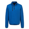 Sweatshirt KX3 Sport Texturizada com 1/4 Fecho-Azul Quartzo-S-RAG-Tailors-Fardas-e-Uniformes-Vestuario-Pro