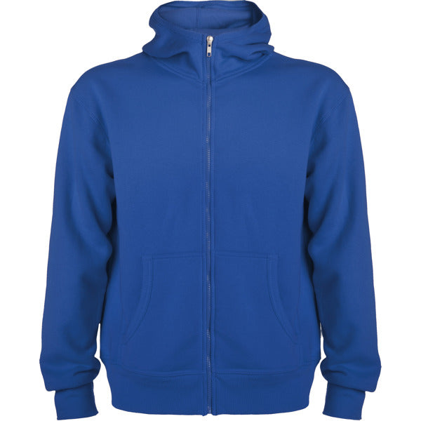 Sweatshirt MONTBLANC unissexo com fecho e capuz-Azul Royal-XS-RAG-Tailors-Fardas-e-Uniformes-Vestuario-Pro