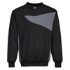 Sweatshirt PW2-Preto/Cinza Zoom-S-RAG-Tailors-Fardas-e-Uniformes-Vestuario-Pro