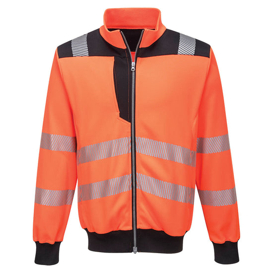 Sweatshirt PW3 Alta Visibilidade-Laranja/Preto-4XL-RAG-Tailors-Fardas-e-Uniformes-Vestuario-Pro