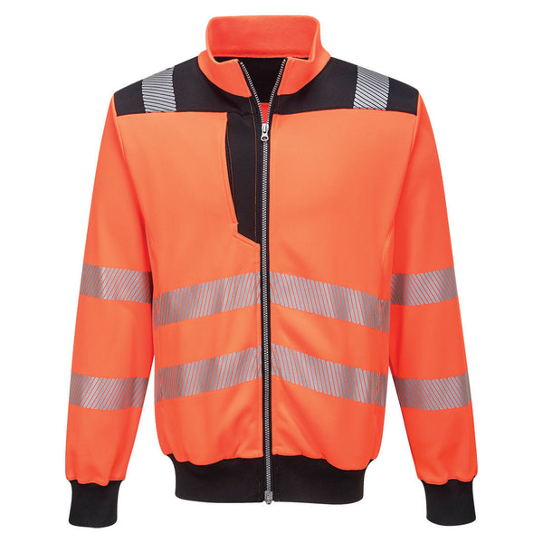 Sweatshirt PW3 Alta Visibilidade-Laranja/Preto-S-RAG-Tailors-Fardas-e-Uniformes-Vestuario-Pro