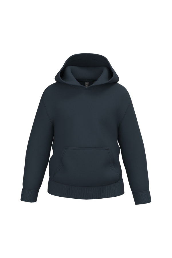 Sweatshirt Reciclada com Capuz Criança-Azul Marinho-4/6 Anos-RAG-Tailors-Fardas-e-Uniformes-Vestuario-Pro
