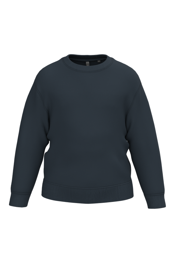 Sweatshirt Reciclada de Decote Redondo Criança-Azul Marinho-4/6 Anos-RAG-Tailors-Fardas-e-Uniformes-Vestuario-Pro