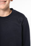 Sweatshirt Reciclada de Decote Redondo Criança-RAG-Tailors-Fardas-e-Uniformes-Vestuario-Pro