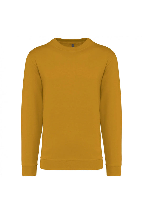 Sweatshirt Unisexo Work Cardada-Dark Mustard-XS-RAG-Tailors-Fardas-e-Uniformes-Vestuario-Pro