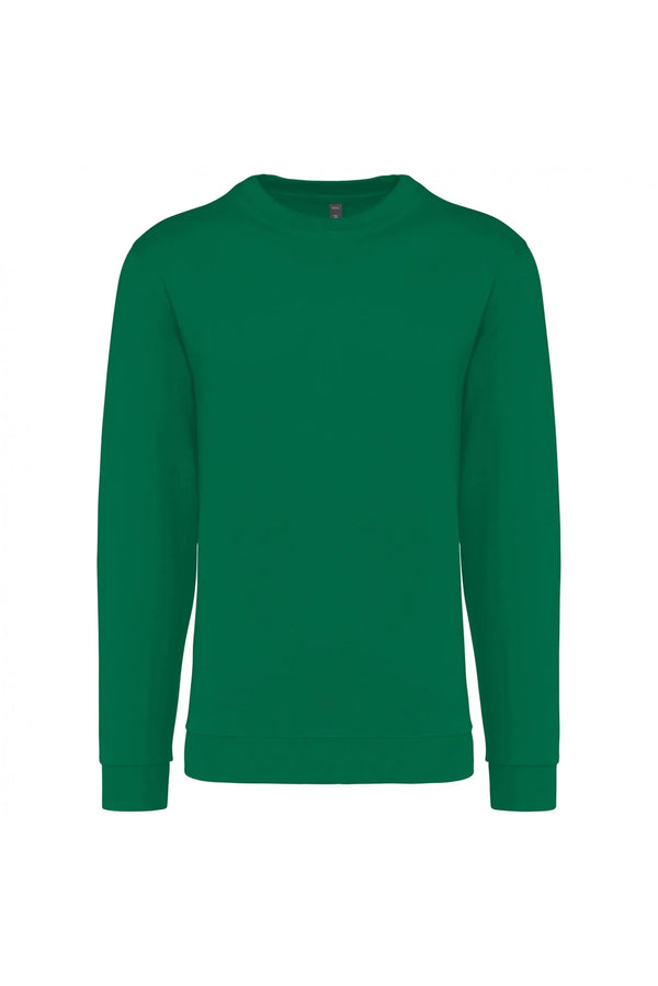 Sweatshirt Unisexo Work Cardada-Kelly Green-XS-RAG-Tailors-Fardas-e-Uniformes-Vestuario-Pro