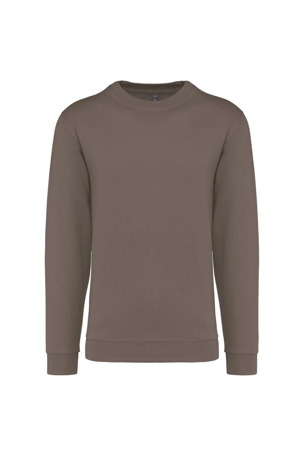 Sweatshirt Unisexo Work Cardada-Moka Brown-XS-RAG-Tailors-Fardas-e-Uniformes-Vestuario-Pro