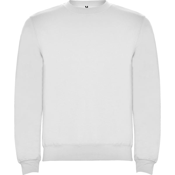 Sweatshirt Unissexo Básica com Gola Redonda - CLASICA-White - 01-XS-RAG-Tailors-Fardas-e-Uniformes-Vestuario-Pro