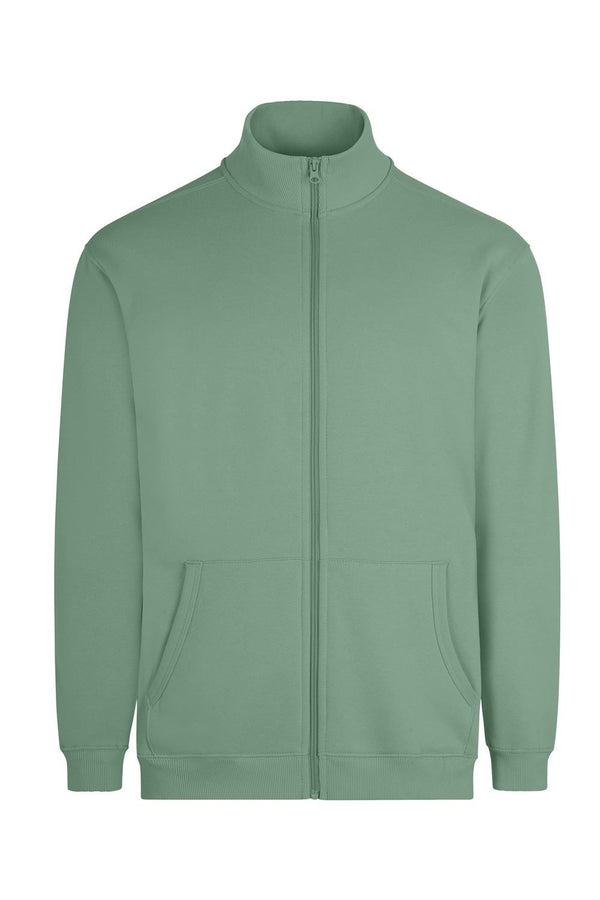 Sweatshirt Unissexo com Fecho Cooper 270-Sage - 613-XS-RAG-Tailors-Fardas-e-Uniformes-Vestuario-Pro