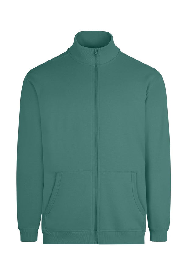 Sweatshirt Unissexo com Fecho Cooper 270-Teal - 614-XS-RAG-Tailors-Fardas-e-Uniformes-Vestuario-Pro