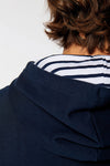 Sweatshirt c/capuz em contraste estampado unissexo-RAG-Tailors-Fardas-e-Uniformes-Vestuario-Pro