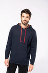 Sweatshirt c/capuz em contraste estampado unissexo-RAG-Tailors-Fardas-e-Uniformes-Vestuario-Pro