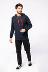 Sweatshirt c/capuz em contraste estampado unissexo-RAG-Tailors-Fardas-e-Uniformes-Vestuario-Pro