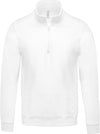 Sweatshirt com 1 /2 fecho (1 de 2 )-Branco-XS-RAG-Tailors-Fardas-e-Uniformes-Vestuario-Pro