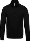 Sweatshirt com 1 /2 fecho (1 de 2 )-Preto-XS-RAG-Tailors-Fardas-e-Uniformes-Vestuario-Pro