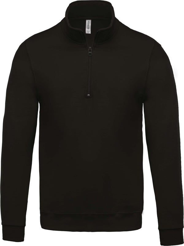 Sweatshirt com 1 /2 fecho-Dark Grey-XS-RAG-Tailors-Fardas-e-Uniformes-Vestuario-Pro