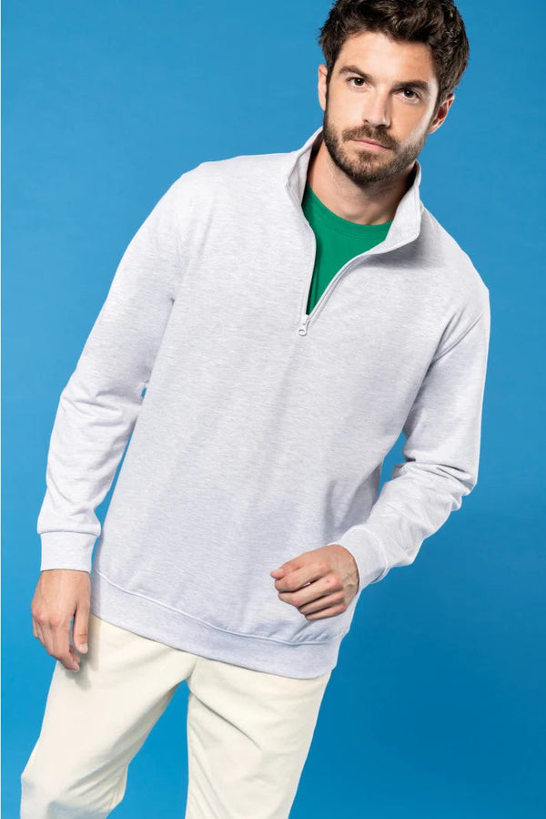Sweatshirt com 1 /2 fecho-RAG-Tailors-Fardas-e-Uniformes-Vestuario-Pro