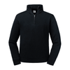 Sweatshirt com 1/2 Fecho Authentic Homem-Preto-XS-RAG-Tailors-Fardas-e-Uniformes-Vestuario-Pro