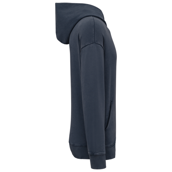 Sweatshirt com Capuz Aspeto Lavado Oversize Unissexo-RAG-Tailors-Fardas-e-Uniformes-Vestuario-Pro