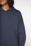 Sweatshirt com Capuz Aspeto Lavado Oversize Unissexo-RAG-Tailors-Fardas-e-Uniformes-Vestuario-Pro
