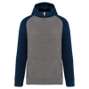 Gris Jaspeado/Azul Marino Deportivo