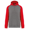 Gris Jaspeado/Rojo Deportivo