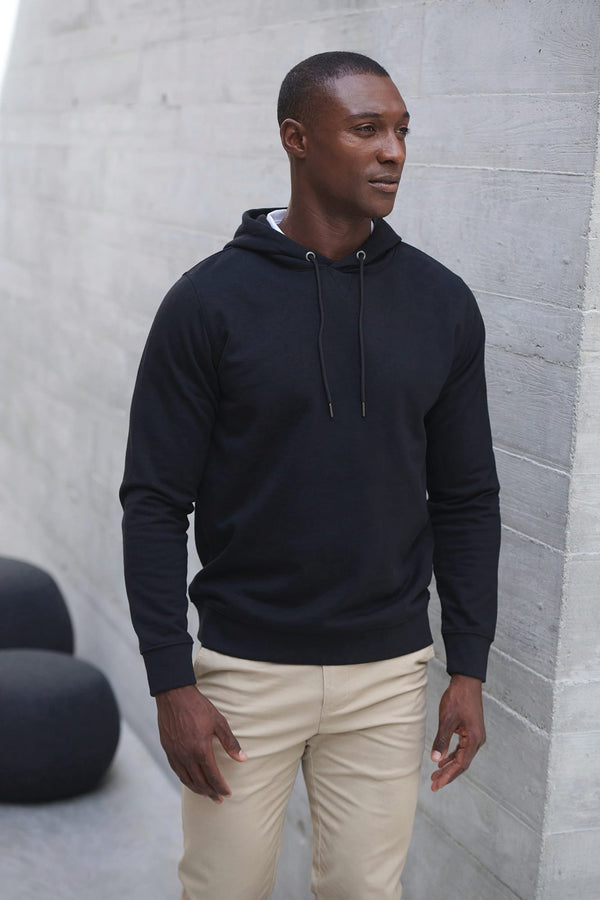 Sweatshirt com Capuz Eco-Responsável Unissexo-RAG-Tailors-Fardas-e-Uniformes-Vestuario-Pro