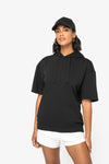 Sweatshirt com Capuz Manga Curta French Terry Unissexo-RAG-Tailors-Fardas-e-Uniformes-Vestuario-Pro