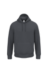 Sweatshirt com Capuz Unissexo-Cinzento Escuro Ideal-XS-RAG-Tailors-Fardas-e-Uniformes-Vestuario-Pro