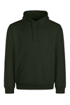 Sweatshirt com Capuz Unissexo em Algodão Orgânico-Hunter Green - 618-S-RAG-Tailors-Fardas-e-Uniformes-Vestuario-Pro