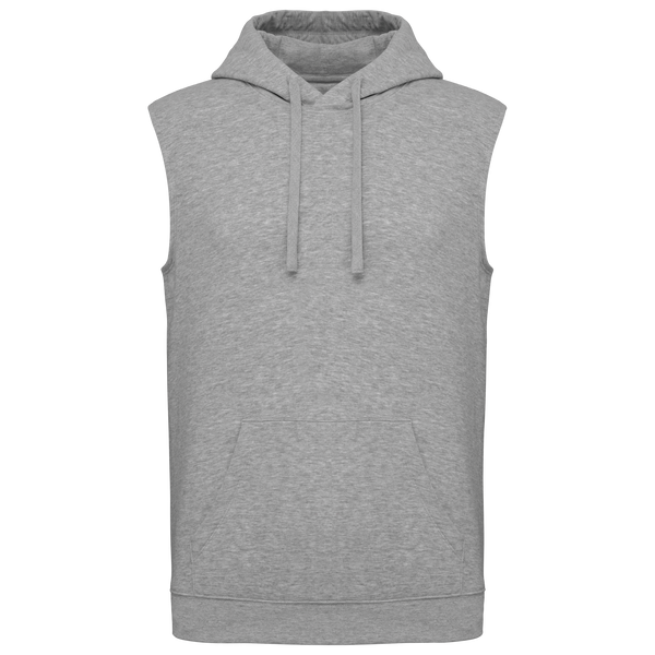Sweatshirt com Capuz sem Mangas Unissexo-Cinzento Oxford-XS-RAG-Tailors-Fardas-e-Uniformes-Vestuario-Pro