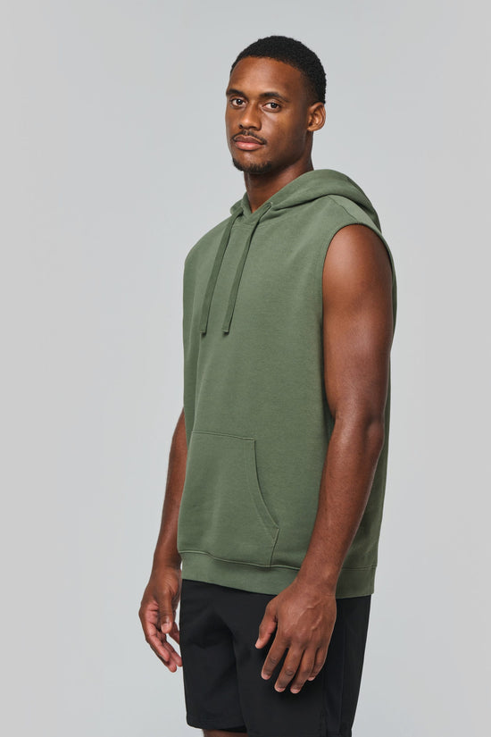 Sweatshirt com Capuz sem Mangas Unissexo-RAG-Tailors-Fardas-e-Uniformes-Vestuario-Pro