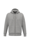 Sweatshirt com Fecho e Capuz Unissexo-Cinzento Lua Mesclado-2XS-RAG-Tailors-Fardas-e-Uniformes-Vestuario-Pro