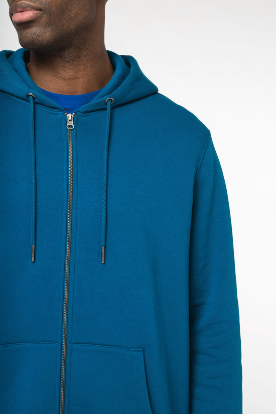 Sweatshirt com Fecho e Capuz Unissexo-RAG-Tailors-Fardas-e-Uniformes-Vestuario-Pro