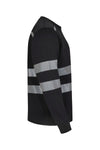 Sweatshirt com Gola Redonda e Faixas Segmentadas de Visibilidade Melhorada-RAG-Tailors-Fardas-e-Uniformes-Vestuario-Pro