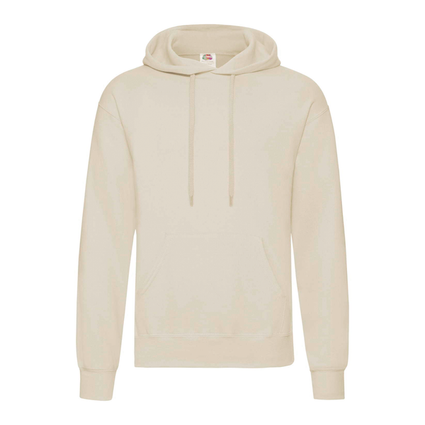 Sweatshirt com capuz Classic (62-208-0)-Natural-L-RAG-Tailors-Fardas-e-Uniformes-Vestuario-Pro