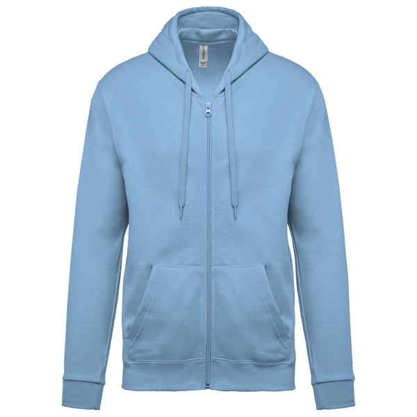 Sweatshirt com capuz e fecho-Azul Céu-4XL-RAG-Tailors-Fardas-e-Uniformes-Vestuario-Pro