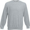 Sweatshirt com decote redondo 62-202-0)-Heather Grey-S-RAG-Tailors-Fardas-e-Uniformes-Vestuario-Pro