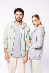 Unisex Eco-Responsible Hoodie Sweatshirt mit Reißverschluss