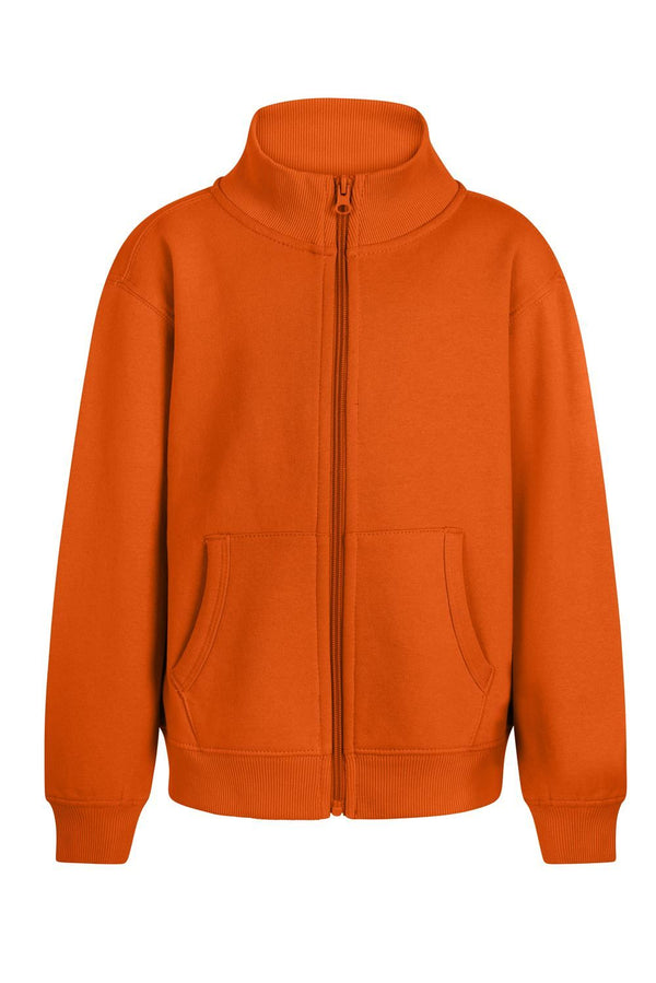 Sweatshirt de Criança com Fecho Cooper Kids 270-Orange - 301-1/2-RAG-Tailors-Fardas-e-Uniformes-Vestuario-Pro