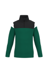 Sweatshirt de Desporto Meio Fecho Criança-Verde Escuro / Preto-4/6 Anos-RAG-Tailors-Fardas-e-Uniformes-Vestuario-Pro