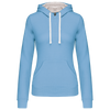 Sweatshirt de Senhora com Capuz em Contraste-Azul Céu / Branco-XS-RAG-Tailors-Fardas-e-Uniformes-Vestuario-Pro