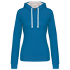 Tropenblau/Weiß